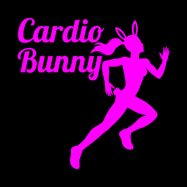 Cardio Bunny - Running Gym Workout Fitness by fromherotozero