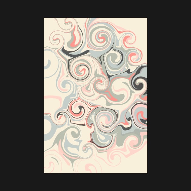 Milky Swirls by Debra Cox 