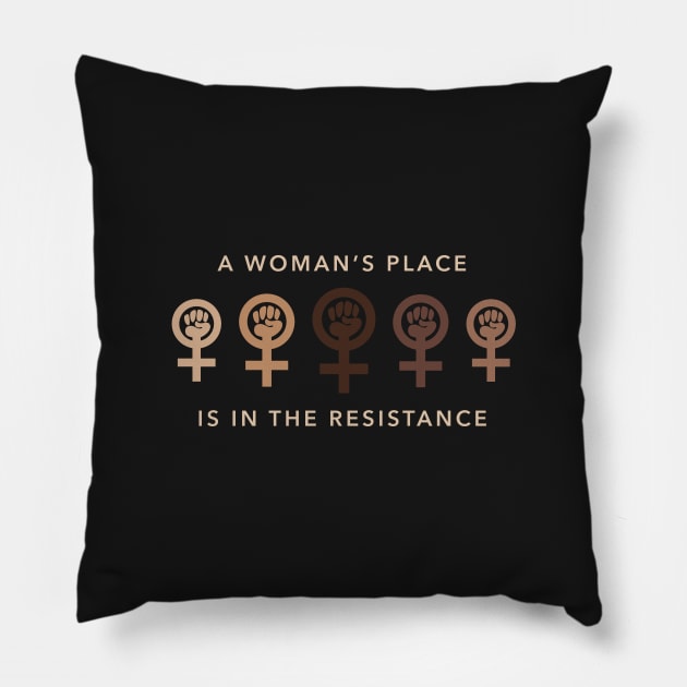 ReSIStance Pillow by geeksofcolor