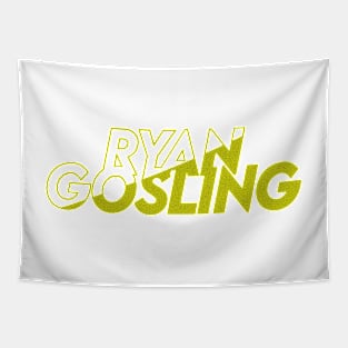 Ryan Gosling vector art fan works graphic design by ironpalette Tapestry