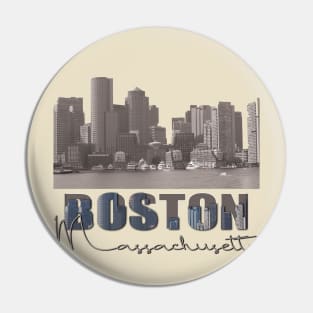 Boston Massachusetts Pin