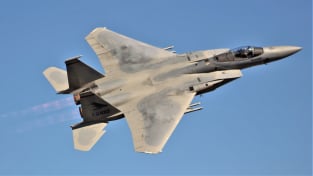 F-15 in Afterburner Magnet