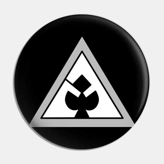 Ace of spades Pin by Enigmaworld