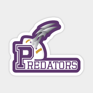 Predators Football Magnet