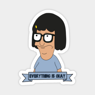 Tina Belcher Magnets Teepublic
