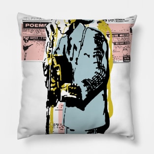 Hank Williams the Redeemer Pillow