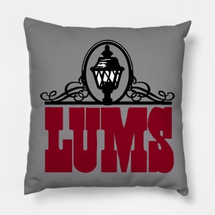 LUMS vintage logo shirt Pillow