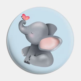 Cute Elephant Pin