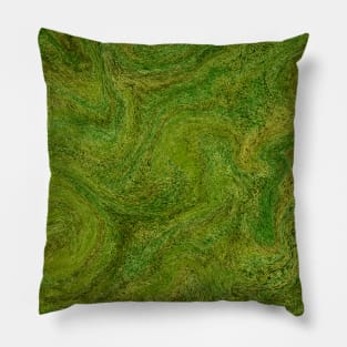 A green field Pillow