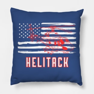 Helitack Helicopter Firefighter Wildland quote Pillow