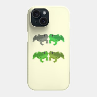 Bullfrog Buddies (Mossy Silk) Phone Case