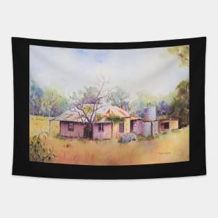 Abandoned Cottage Tapestry