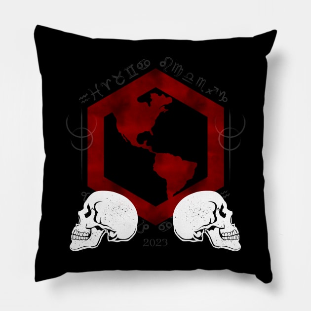 IU Halloween 2023 Pillow by BrianIU