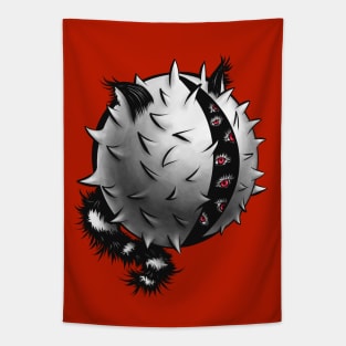 Eye Monster Spiky Ball Tapestry