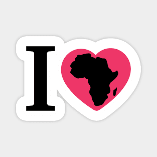 I love Africa Magnet