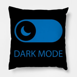 Dark Mode User Interfaces Pillow