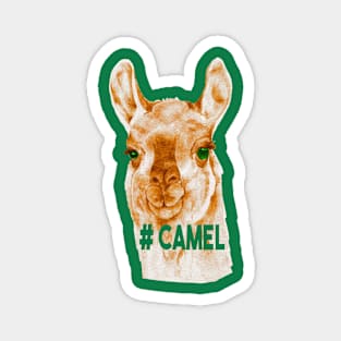 #Camel-T-Shirt Magnet