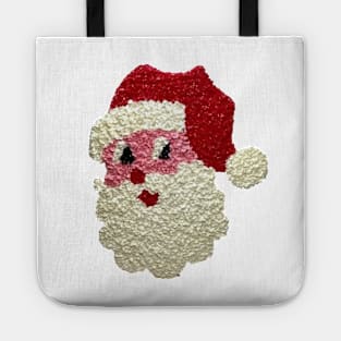 Christmas Popcorn Santa Tote