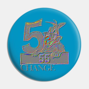 Angel Number 555 CHANGE Pin