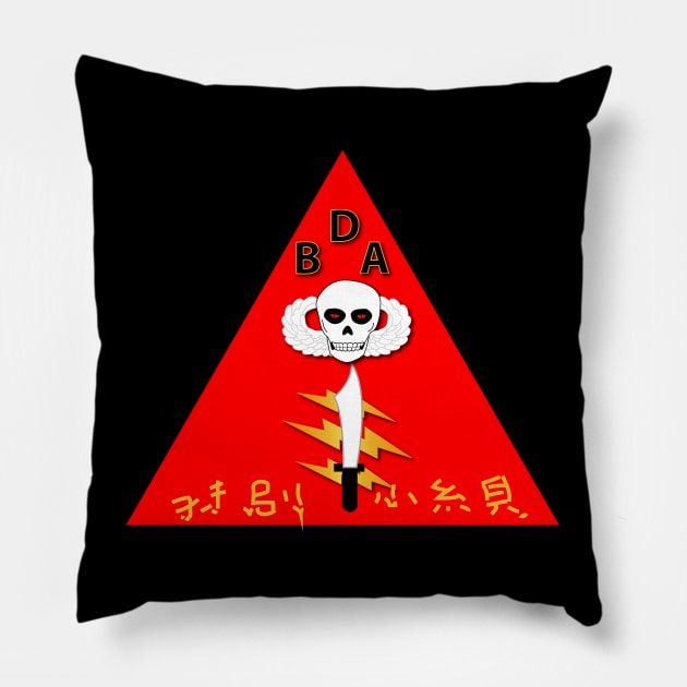 Bomb Damage Assessment - Det B52 wo Txt Pillow by twix123844