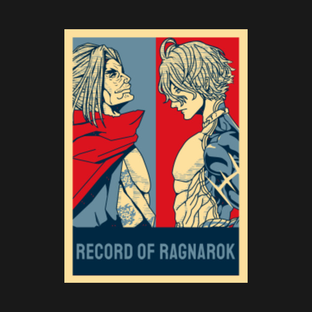 Disover Record of Ragnarok - Kojiro vs Poseidon Poster V.2 - Record Of Ragnarok - T-Shirt