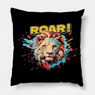 Roar Lion Pillow