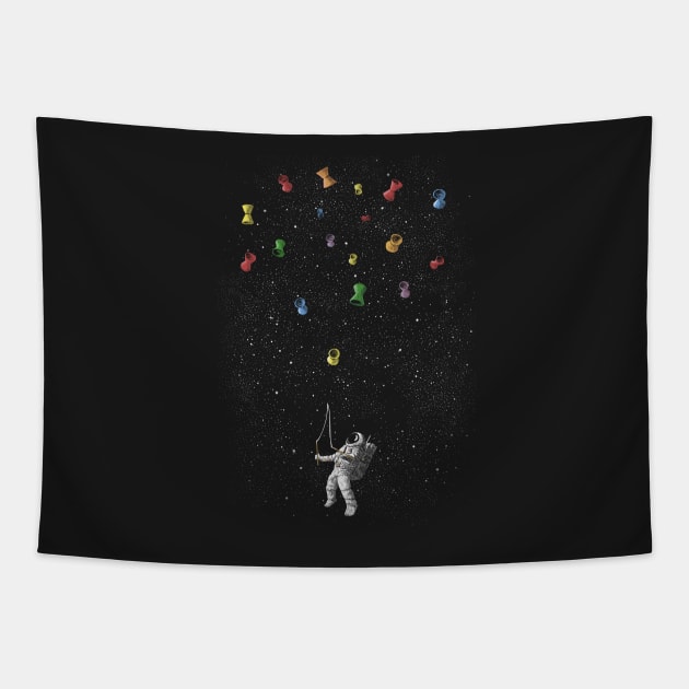 Space Diabolo Tapestry by Moi Escudero