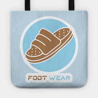 Men Footwear Single Slipper Shoe Sticker design vector. Men fashion object icon concept. Boys Outdoor shoe sticker vector design. Flip flop icon or Slipper logo design. Tote