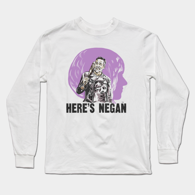 Oh Lucille Negan And Lucille Long Sleeve T Shirt Teepublic