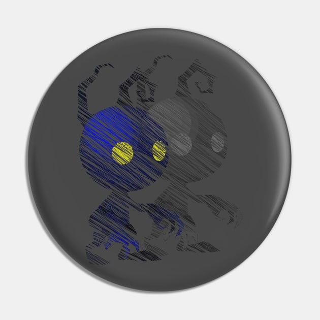 Shadow Heartless Pin by MHeartz