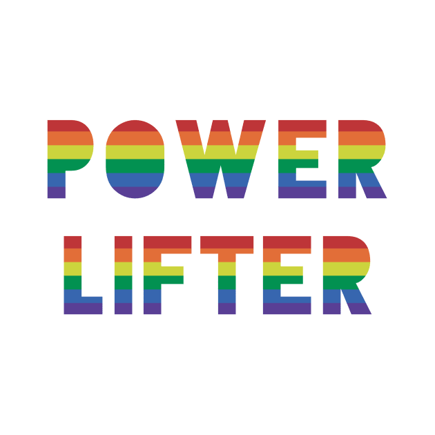 Gay Pride Powerlifting by QCult