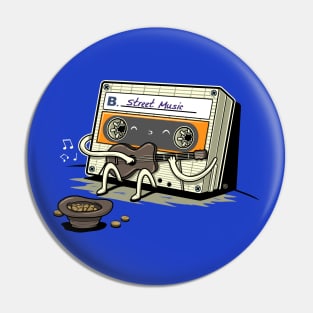 STREET MUSIC Pin