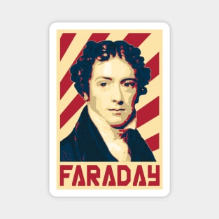 Michael Faraday Retro Magnet