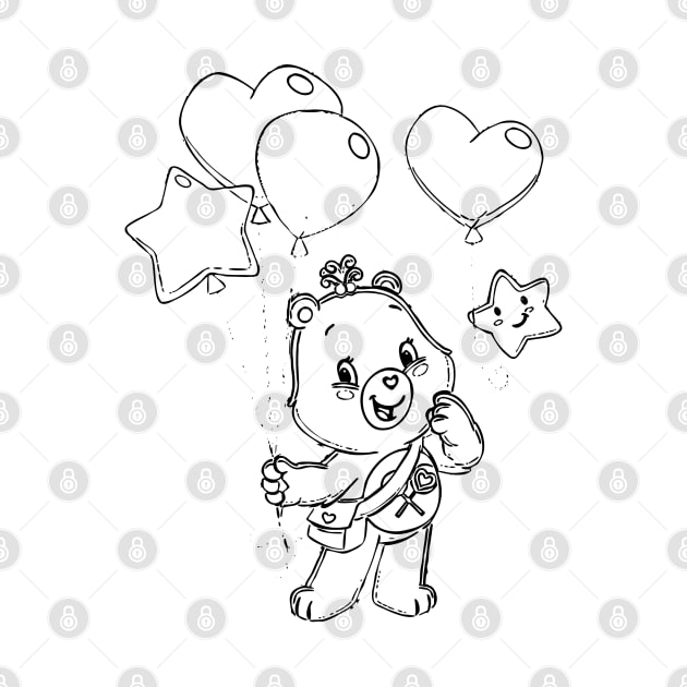 Care Bear balloon by SDWTSpodcast