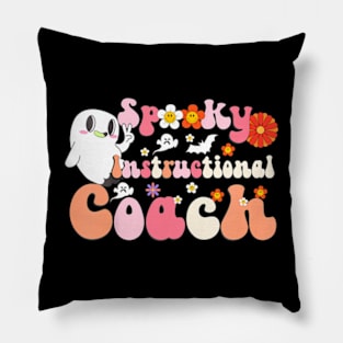 Spooky Instructional Coach Halloween Instructional Support Pillow