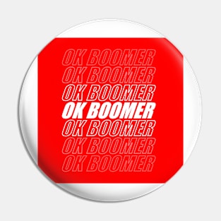 ok red boomer Pin