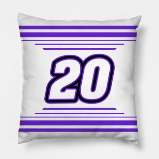 Christopher Bell #20 2024 NASCAR Design Pillow