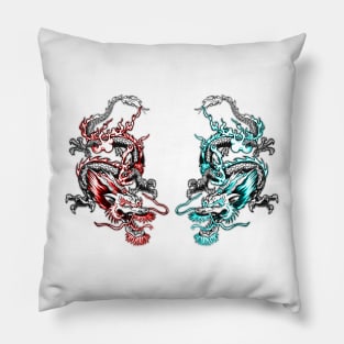 Fire and Ice Pillow