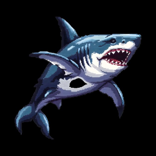 16-Bit Shark by Animal Sphere