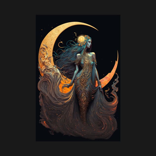 Moon Goddess 03 by Mistywisp