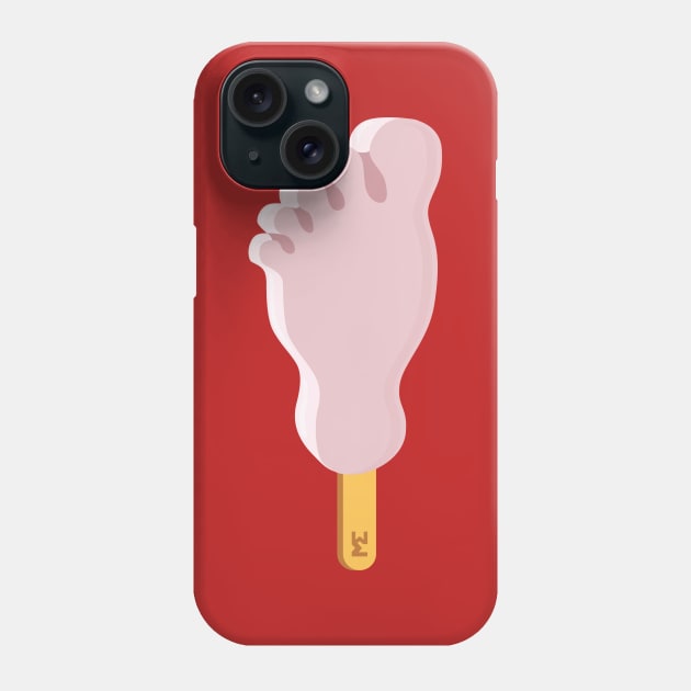 Funny Feet Ice Lolly Phone Case by MickeyEdwards