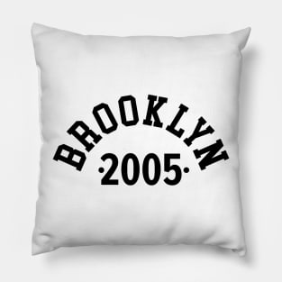 Brooklyn Chronicles: Celebrating Your Birth Year 2005 Pillow