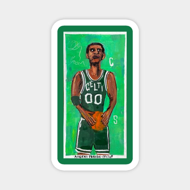 Robert Parish Magnet by ElSantosWorld