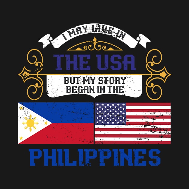 Filipino Friendship USA Philippines by shirtsyoulike