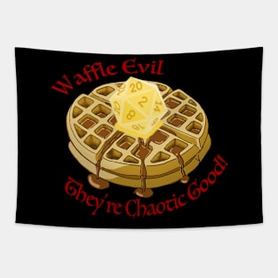 Waffle Evil Tapestry