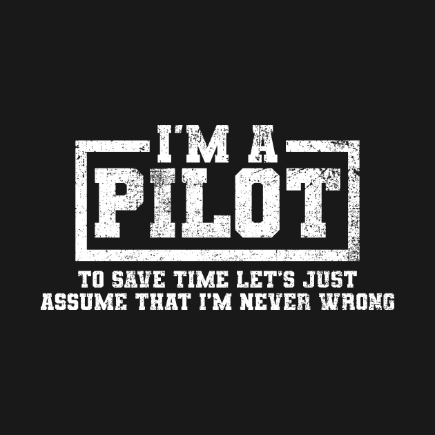 Pilot Aviator Aviation by KAWAIITEE