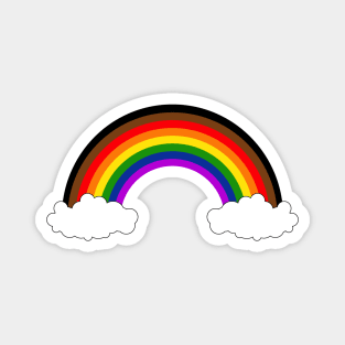 Inclusive Pride Rainbow Magnet