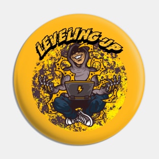 Leveling Up Pin