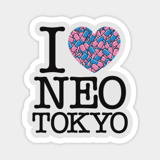 I HEART NEO TOKYO Magnet