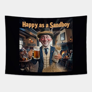 Happy as a Sandboy! Tapestry